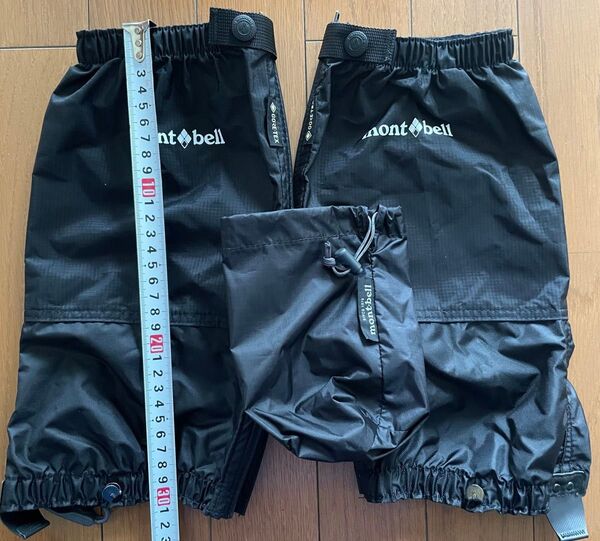 モンベル 軽量 GORE-TEX ロングスパッツ ゲイター Mサイズ