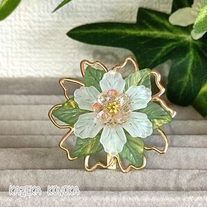 【236】涼葉花ポニーフック+ピンク