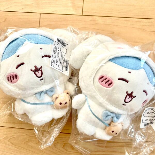 ちいかわ サンリオコラボ ハチワレ シナモロール ぬいぐるみ 2個セット