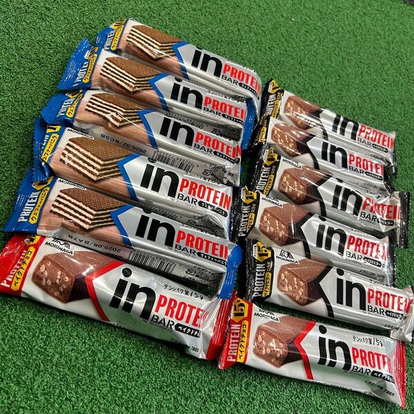 in PROTEIN BAR 12本セット ウエハーバニラ、プロテインバー、ベイクドビター、ベイクドチョコ