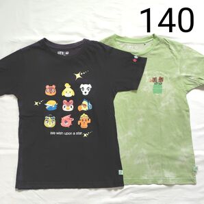 UNIQLO あつまれどうぶつの森 Tシャツ 140 2枚セット