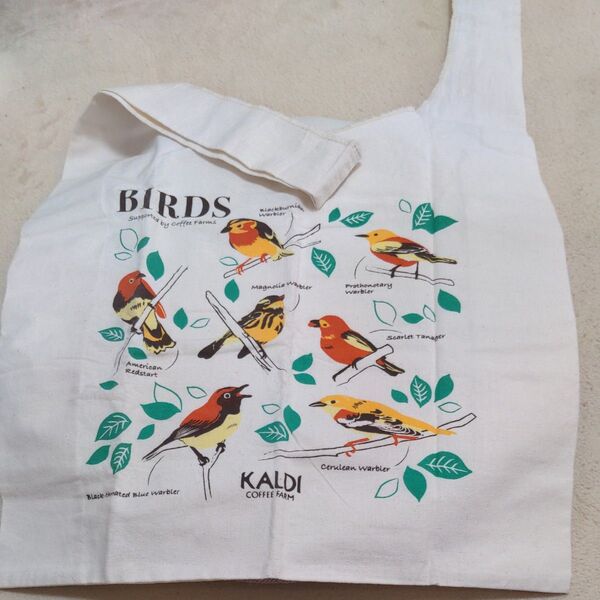 カルディ KALDI トートバッグ エコバッグ 鳥 バードフレンドリーエコバッグ