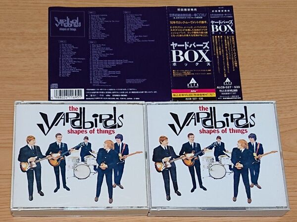 ヤード・バーズBOX THE YARDBIRDS Shapes of things ALCB-527-530