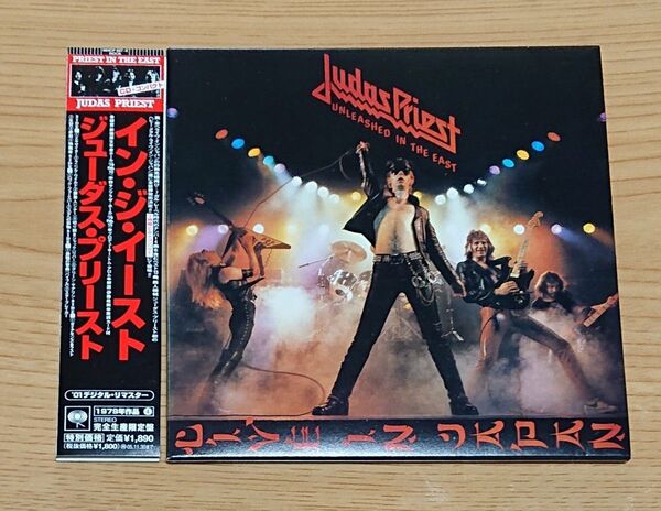 JUDAS PRIESTジューダス・プリースト/イン・ジ・イースト 紙ジャケットCD /CD+コンパクト