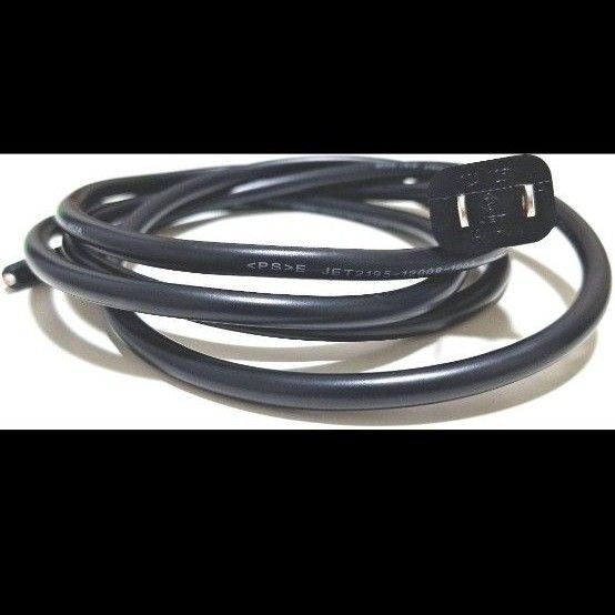 VCTFケーブル2x1.25mm^2長さ1800mm長さ1m80cm
