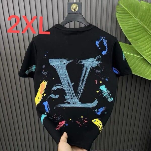 半袖Tシャツ 黒 2XL