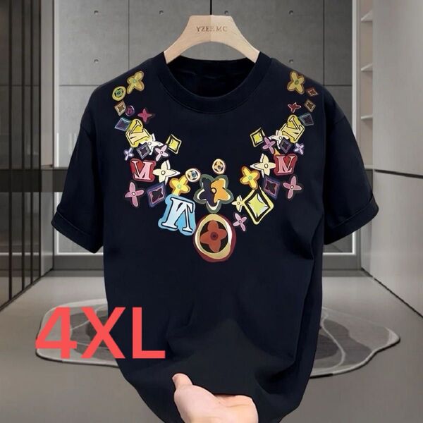 Tシャツ 黒 4XL