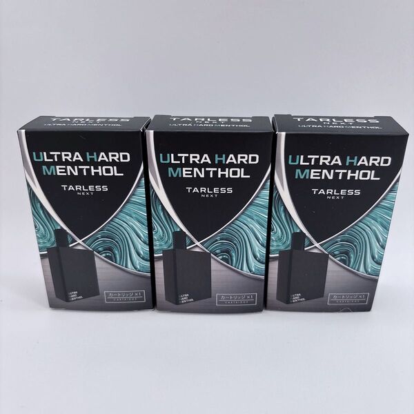 ターレスネクスト 交換用カートリッジ ウルトラハードメンソール 3個セット