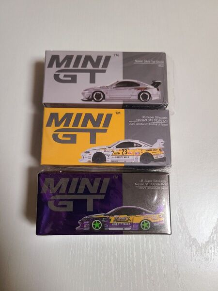 MINI GT SILVIA シルビア lbwk トップシークレットシルエット s15 top secret