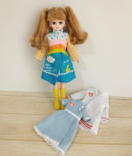 リカちゃん 人形 本体 お洋服 セット ナース服 ツインテール タカラトミー
