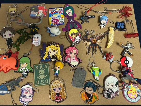 お宝発見!?キャラクターマスコット アクリルキーホルダーまとめ売り ジャンク