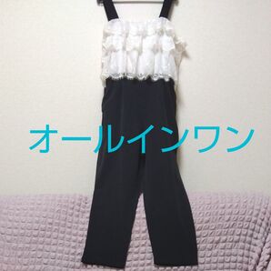 レース オールインワン レディース