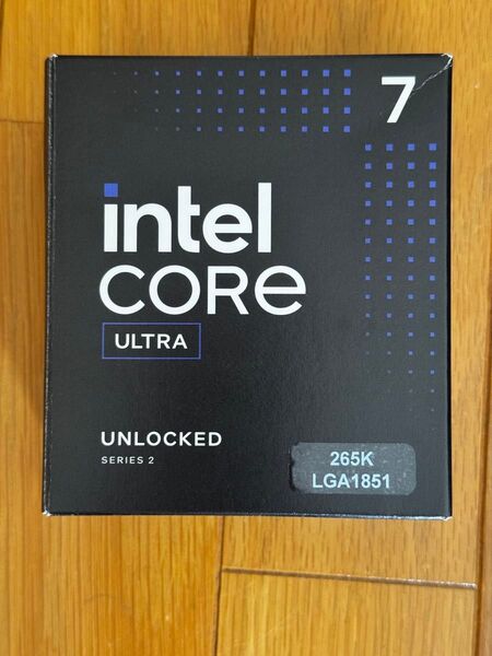 Intel Core ultra7 265K