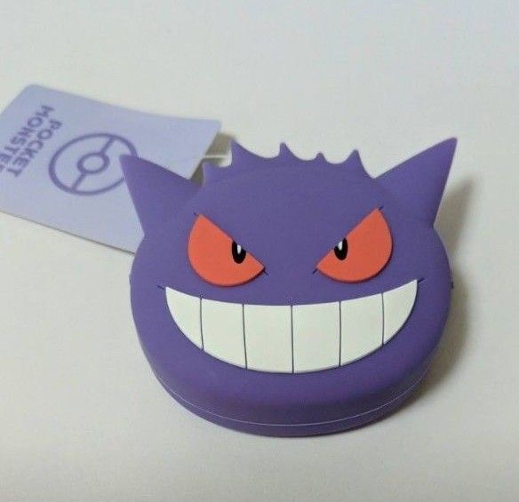 ポケモン シリコンミニポーチ ゲンガー キーホルダー コインケース 小銭入れ ゲームキャラクター