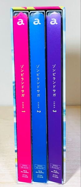 ゾンビランドサガ 初回限定版 Blu-ray 全3巻セット (全巻収納BOX付)