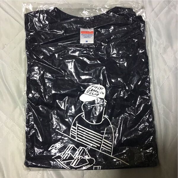 長場雄 Tシャツ サンドイッチ Navy M ネイビー Yu Nagaba POPEYE ポパイ BEAMS T ユニセックス
