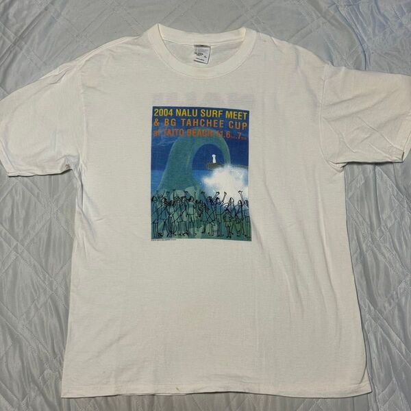 anvil 2004 NALU SURF MEET Tシャツ Lサイズ サーフィン 大会 ノベルティ 古着 メンズ Hurley