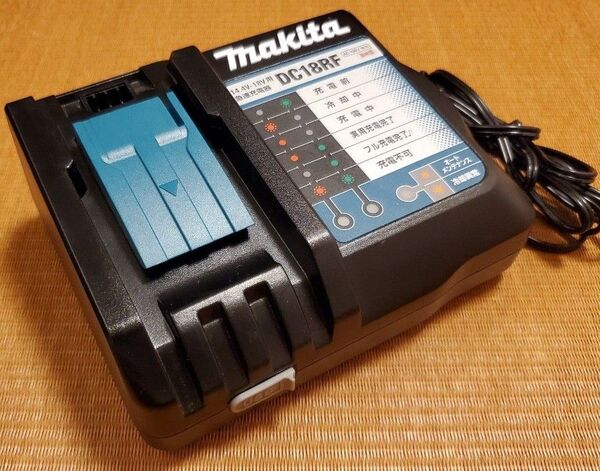【純正・美品】マキタ 急速充電器 DC18RF 14.4V-18V用