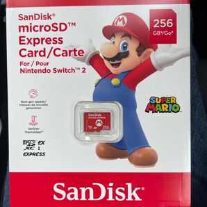 microSD Express SanDisk Nintendo Switch2 sdカード サンディスク マリオ