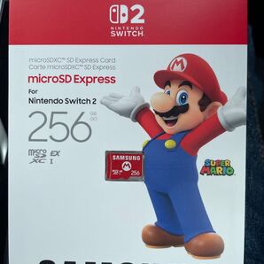 microSD Express sd Nintendo switch2 SAMSUNG サムスン sdカード マリオ