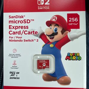 microSD Express Card Nintendo Switch2 SDカード SanDisk サンディスク マリオ