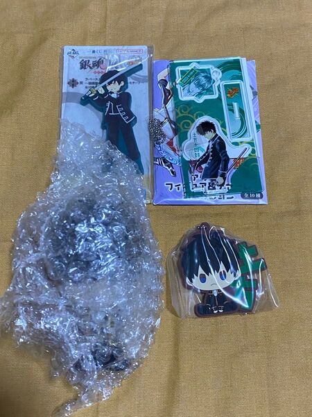 土方十四郎 フィギュア SOFVICちゅ プニービーンズ アクリルフィギュア&チャームコレクション 一番くじ 銀魂