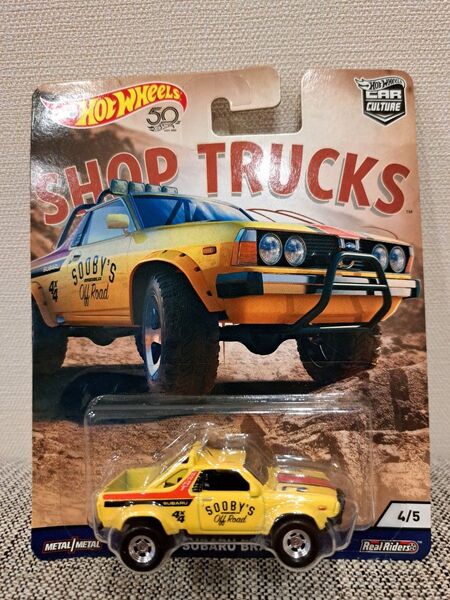 ホットウィール スバルブラット ショップトラックスSUBARU BRAT SHOPTRUCKS Hot Wheels