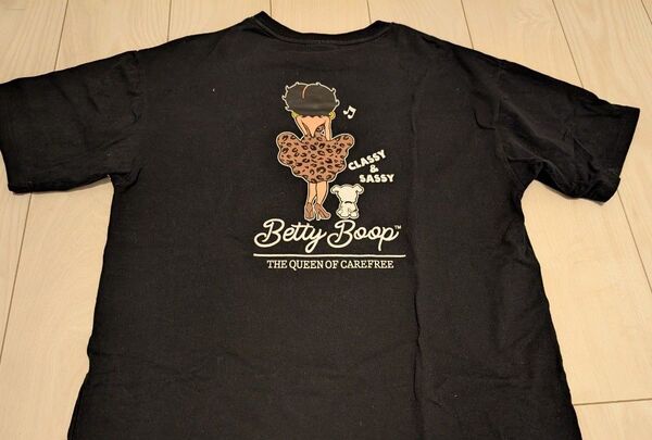 Betty Boop 半袖 Tシャツ ブラック Lサイズ