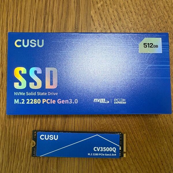 CUSU SSD CV3500Q 512GB M.2 NVMe PCIe Gen3.0x4