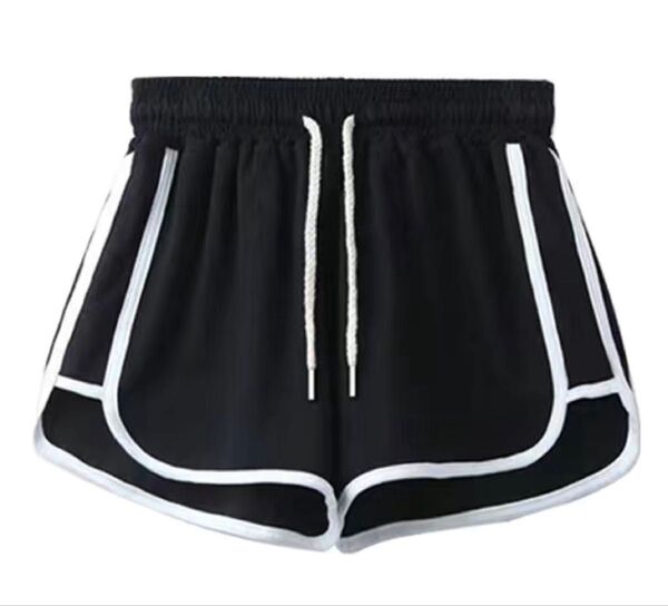 XL 2着レディース ショートパンツ 短パン スポーツ 夏 フィットネスゴム 柔らかい 通気性 伸縮性吸汗 速乾 ヨガ ランニング
