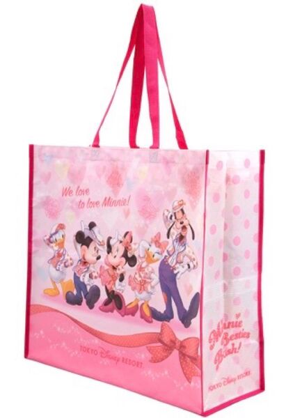 ミニーベスティーズバッシュ ショッピングバッグ