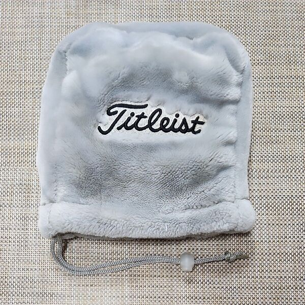 Titleist ゴルフクラブヘッドカバー グレー ボア