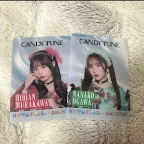 ビックエコー×カワイイラボ キャンディーチューン トレカ 村川緋杏 小川奈々子