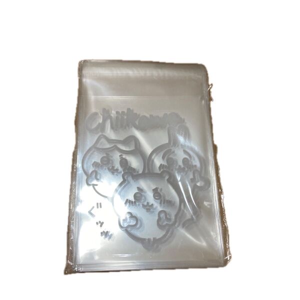 ちいかわ OPP袋 テープ付き 10cm×8cm+3cm 50枚セット 白