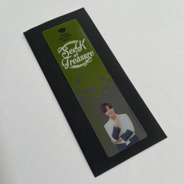 SHINee テミン 2015 ペンミ 会場特典 しおり ファンミーティング SeeK of Treasure パシフィコ横浜