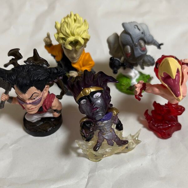 ジョジョの奇妙な冒険 キャラヒーローズ シークレット スタープラチナ 他4点 フィギュア DIO