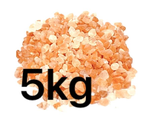 ヒマラヤ岩塩 食用 ピンクソルト 天然 5kg ミル用 小粒 3-5mm
