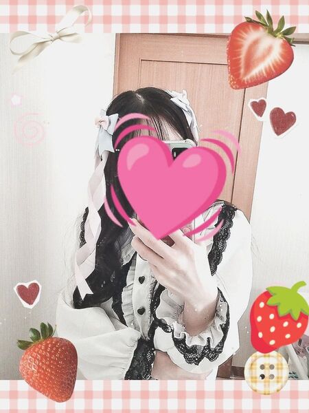 量産型 水色ピンクヘアピン 2個