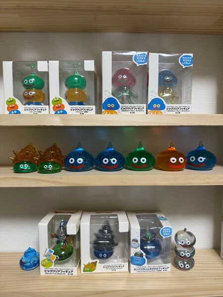 ドラクエ スライム アクリル ビッグクリアフィギュア 16体まとめ売り