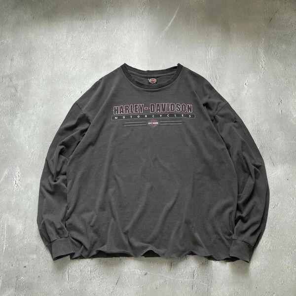 Harley-Davidson Cut Off Long Sleeve ハーレーダビッドソン カットオフ ロングスリーブ tシャツ