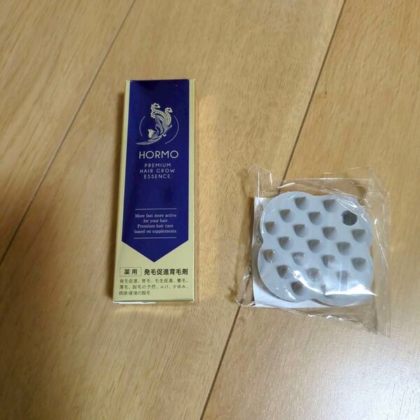 ホルモプレミアムヘアグロウエッセンス 80ml シリコンブラシ付き (HK.SY.O)