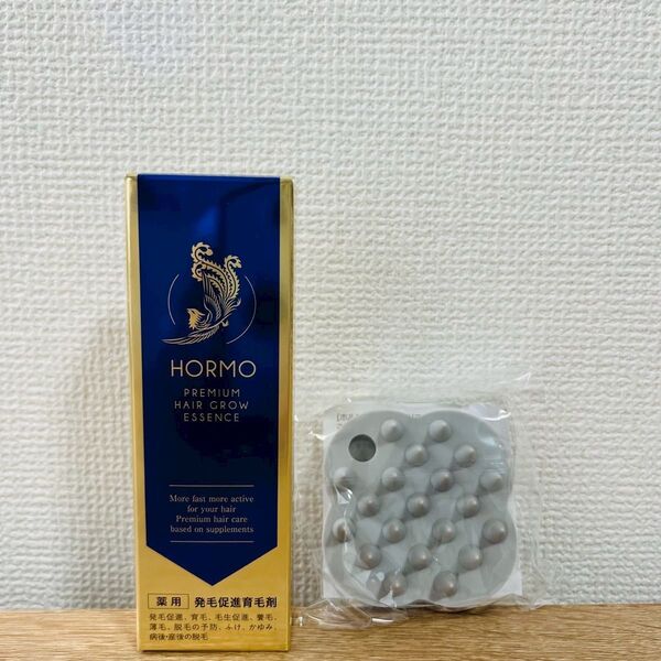 ホルモプレミアムヘアグロウエッセンス 80ml シリコンブラシ付き (HK.TJ.T)