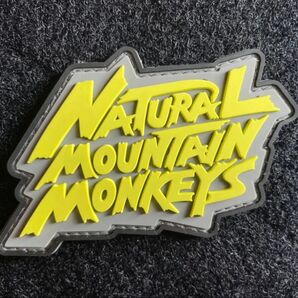 NMM ワッペン Yellow Design natural mountain monkeys ナチュモン