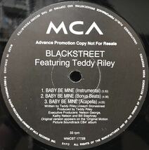 プロモ盤 BLACKSTREET / BABY BE MINE 12inchレコードその他にもプロモーション盤 レア盤 人気レコード 多数出品中_画像2