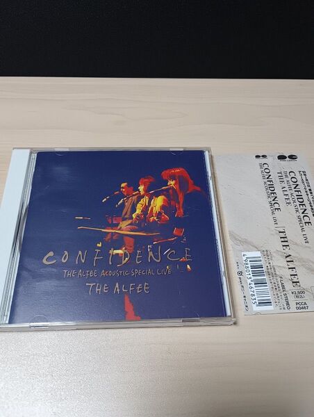 THE ALFEE CD CONFIDENCE 帯付き