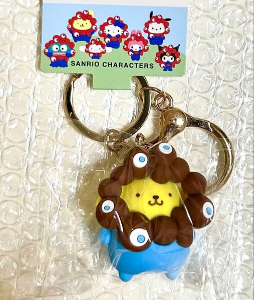 ミャクミャク ポムポムプリン 立体なりきり サンリオ キーホルダー 大阪関西万博 サンリオ キーホルダー マスコット ストラップ
