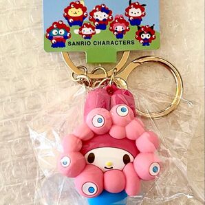 ミャクミャク マイメロ 立体なりきり サンリオ キーホルダー 万博 マイメロディ