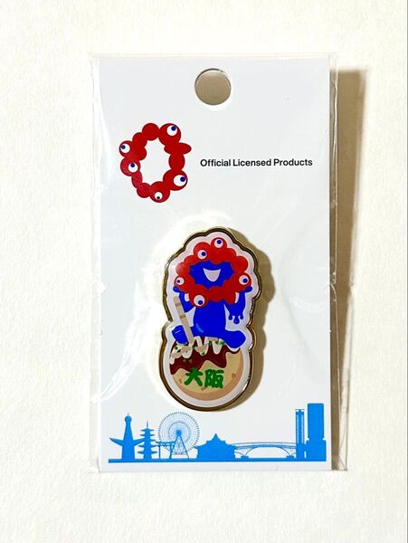 会場限定 ミャクミャク ピンバッジ たこ焼き 大阪関西万博 ピンズ 新品未開封