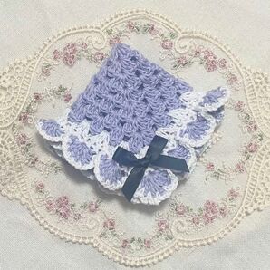 フリル/ハンカチ/マット ハンドメイド 編み物