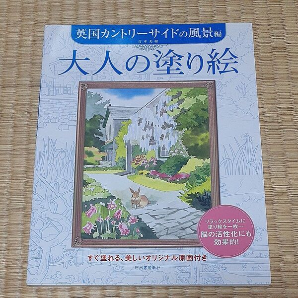 大人の塗り絵 リーサの庭の花まつり エルサ ベスコフ 著者 石井登志子 訳者 河出書房新社 著 花とフルーツ編